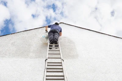 Peinture extérieure à Rillans — façades et ravalement